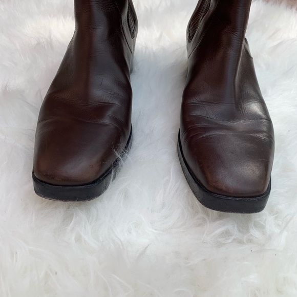 ✨SOLD✨Balenciaga Square Toe Ankle Boots - Picture 2 of 8